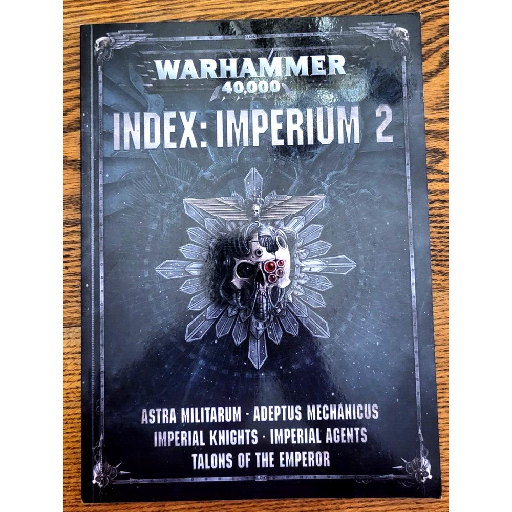 WARHAMMER 40K Dark Imperium Index Imperium 2 Softcover 2017 Games Workshop